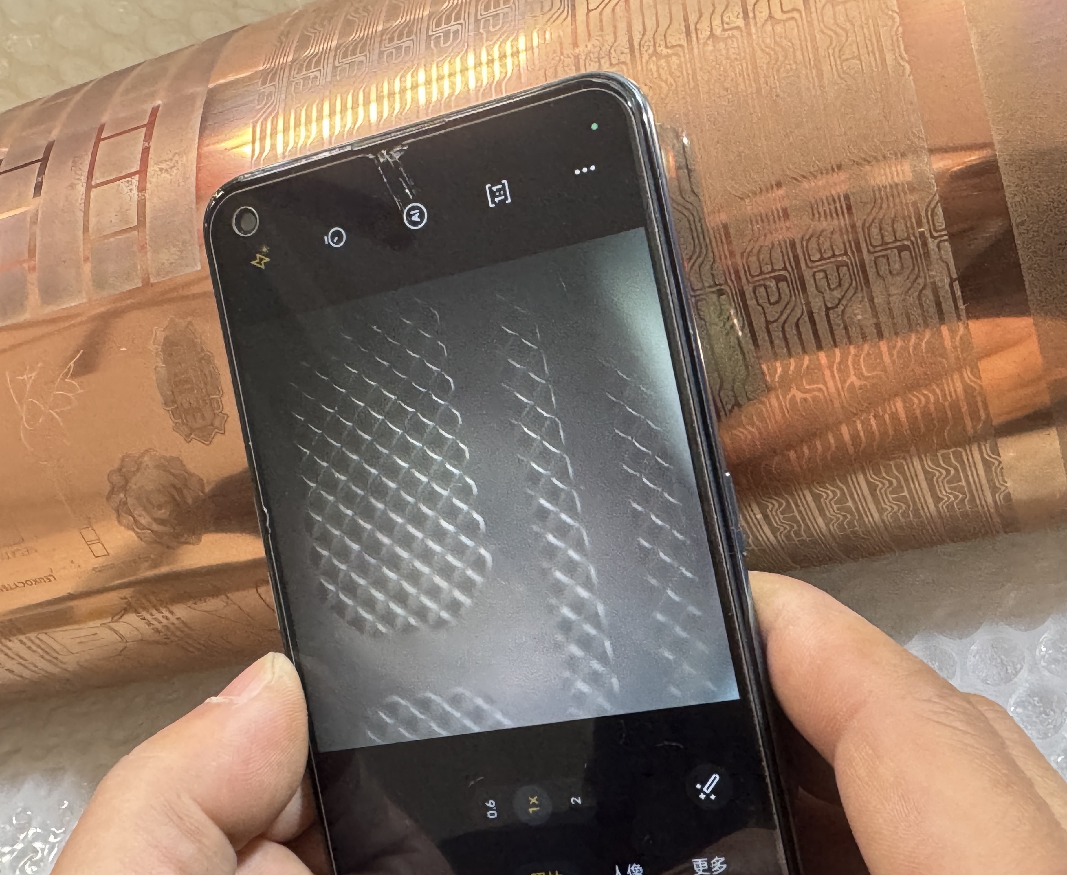 高精度镀铜压花辊