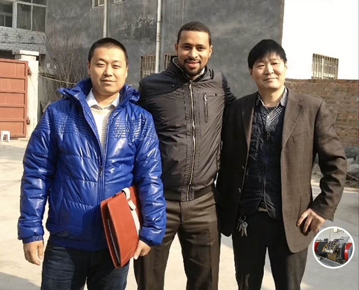 莫罗格客商来公司洽谈业务